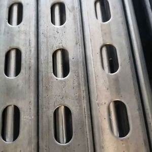Solar Photovoltaic <b>Bracket</b> C Profile Slotted Channel Roll Forming Machine C Shaped Strut Channel Roll Forming Machine - Product Image 4