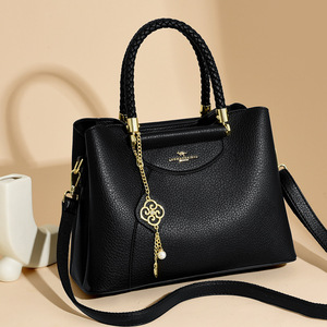 Bolsos cruzados de diseño de moda, bolsos de hombro de cuero PU de alta calidad, bolsos de mano casuales de lujo para mujer - Product Image 1