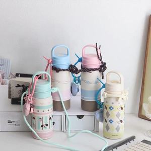 <span class=keywords><strong>Termo</strong></span> Kecolove de 500 ml, Portátil, con Estampado de Cachorro, Impermeable, de Apertura Rápida, Regalo Deportivo para la Escuela, con Correa - Product Image 1