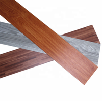 Revêtement de sol SPC PVC de haute qualité à système de clic, imperméable, ignifuge, sur mesure, 3,5 mm-8 mm, prix de gros