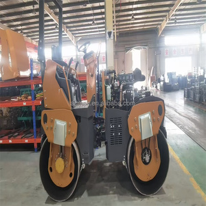Rodillo Vibratorio <span class=keywords><strong>Articulado</strong></span> BM-10S con Neumáticos Delanteros y Traseros de Acero para la Compactación de <span class=keywords><strong>Asfalto</strong></span> y Suelo - Product Image 4