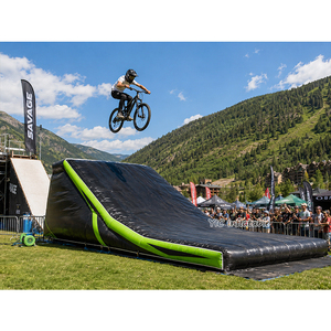 Rampe d'atterrissage gonflable <span class=keywords><strong>pour</strong></span> motocross freestyle FMX, entraînement, personnalisable, OEM - Product Image 1