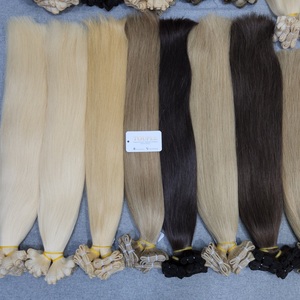 100% Vietnamese Virgin Human Hair Extensions Double Drawn Weft Full Cuticles Straight and Wave Styles - Product Image 6