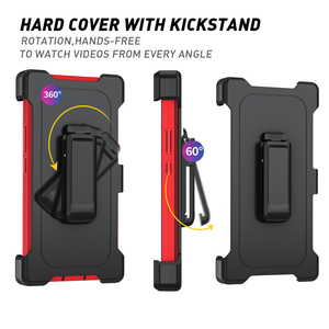 Coque de téléphone robuste pour <span class=keywords><strong>Xiaomi</strong></span> Redmi Note 15 14 13 12 11 4G 5G, étui de protection antichoc avec clip et béquille - Product Image 2