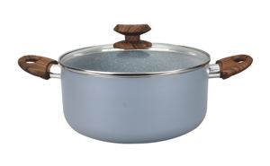 Olla Moderna Antiadherente de 2.3L para Sopa y Guisos, Multifuncional, Apta para Cocina de Inducción y Estufa de Gas, Fabricada en Metal - Product Image 2