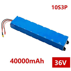 แบตเตอรี่ลิเธียมสำหรับสกู๊ตเตอร์ไฟฟ้า 36v 7.8a สำหรับสเก็ตบอร์ด สกู๊ตเตอร์พับได้ แบตเตอรี่ลิเธียม 18650 - Product Image 5