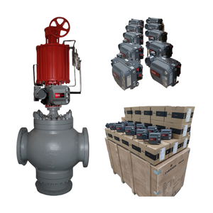 Vannes de régulation avec positionneur de vanne Fisher DVC6200 DVC2000 DVC6030, contrôleur de vanne et électrovanne ASCO 8320G200 en stock - Product Image 3