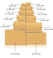 Boîte d'expédition pour bougies en bouteilles de verre divisées, boîtes rigides écologiques, emballage robuste, 24 compartiments, carton ondulé avec poignée