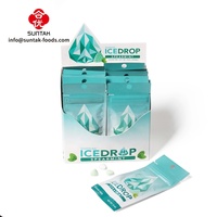 Wholesale Icedrop Chill Candy Custom Flavors Zip Lock Pack OEM Sugar-Free Lemon Berries Mint Sweets and Candies