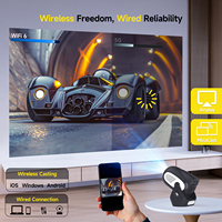 Proyector HD 720P, Cine en Casa, Proyector Exterior HY300 X, Nuevo y Popular 2025, Enfoque Eléctrico 4K