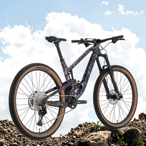 Downhill Mountain Bike Suspensión completa 12 velocidades Fibra de carbono 29 "Marco Buena calidad Fuerte - Product Image 1