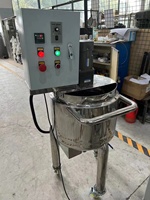 Mélangeur électrique double couche mobile pour pâte cosmétique liquide, fabriqué en usine