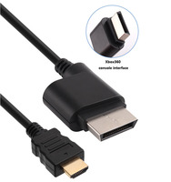Câble HDMI-compatible de 2M pour Xbox 360, adaptateur vidéo et audio, convertisseur, fils avec câble pour câble TV
