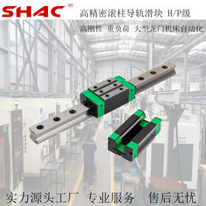 Guide à rouleaux haute précision GRH30CA, robuste, série GRH, glissière à quatre côtés, extension, grade H/P, CNC pour rail linéaire, roulement - Product Image 3