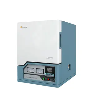 lab 2L-36L electric heating hot 1200/1400 degree muffle furnace with 40-segment digital controller