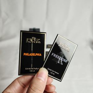 Custom Luxury <b>Waterproof</b> Adhesive Private <b>Sticker</b> Labels for Wine & Perfume Bottles with Professional Design - Product Image 6