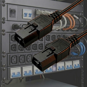 ขั้วต่อปลั๊ก PSU สำหรับงานหนัก30A 400V SAF-D-Grid สายไฟสำหรับศูนย์ข้อมูลตู้เก็บของมีความหนาแน่นสูง - Product Image 1