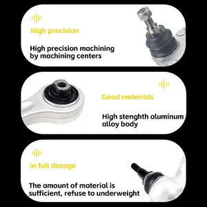정품 자동 서스펜션 자동차 부품 오른쪽 전면 하단 컨트롤 암 하이 퀄리티 MS251186 CHEROKEE에 대한 알루미늄 컨트롤 암