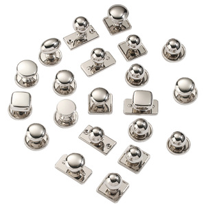 Legdis <b>Wardrobe</b> Door Handle Zinc Alloy Square Spherical Minimalist Cabinet Drawer Knob <b>Single</b> Hole Durable Furniture Hardware - Product Image 3