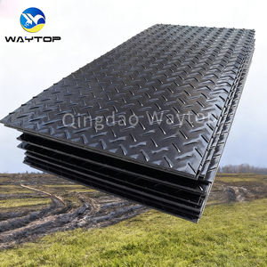 4x8 HDPE 트랙 도로 바닥 중장비 진흙 바닥 보호 매트 용 임시 접지 매트 - Product Image 2