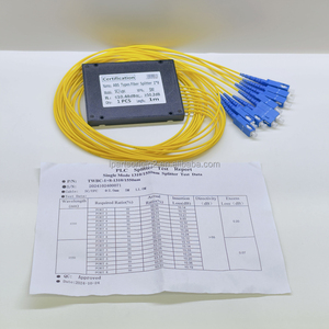 Divisor de Fibra Óptica de Fábrica 1x8 con Caja ABS, Conector SC/UPC, Equipo de Red FTTH FTTB FTTX, IL≤0.3dB - Product Image 3