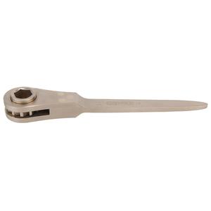 KS TOOLS BRONZEplus Trinquete de construcción, hexagonal, con mango "rat-tail" 41 mm - Product Image 1
