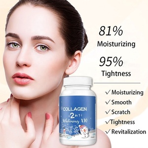 Suplemento Dietético Blanqueador 2 en 1 de Colágeno Congelado en Oferta, 60 Cápsulas, Fórmula de Péptidos de Colágeno Marino - Product Image 2