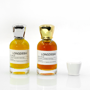 Botella de Perfume de Vidrio Transparente de Lujo Personalizada, 30ml 50ml 100ml, con Pulverizador, Ecológica, Reciclable, para Productos de Cuidado Personal - Product Image 2