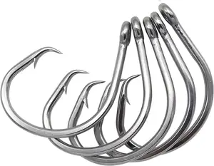 TOPIND Fishing Hook High Quality 39950 Stainless Steel Demon Circle Fishing Hook