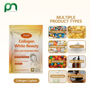 Cápsulas de Colágeno Hidrolizado Premium, Blanqueamiento de la Piel, Antienvejecimiento, Belleza, Antioxidante, Suplementos para la Salud, Belleza Femenina, 270 Unidades, 3 - Product Image 3