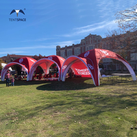 Carpa Inflable Personalizada de Alto Rendimiento para Eventos, Carpa Domo con Tubo de Aire Tipo Araña con Impresión Personalizada para Eventos al Aire Libre