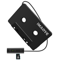 Adaptateur Cassette Universel pour Voiture Marque Smile Modèle 0731 de Qualité Supérieure, Vente Chaude, pour Téléphones Mobiles MP3 MP4, Couleur Noire