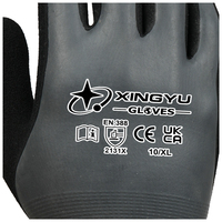 Guantes de Trabajo XINGYU con Forro de Nailon de Calibre 13, Totalmente Recubiertos de Látex Espumado, Resistentes a las Manchas, Antideslizantes, para Almacén y Agricultura