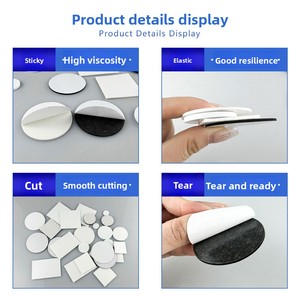 Cao tack Trắng EVA bọt hai mặt băng Acrylic dính cho xe gắn kết DIY Thủ công mỹ nghệ tường treo vửng và mặt nạ - Product Image 5