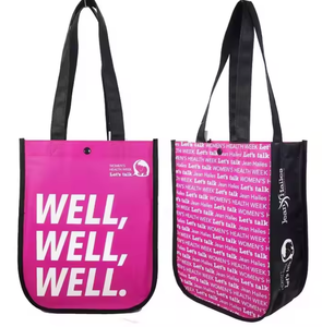 PP non-woven shopping <b>bag</b> with logo, recycled laminated tote <b>bag</b>, non-woven <b>bag</b> - Product Image 4