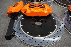 فرجار كبير أمامي لسباق السيارات فرامل كبيرة أمامية طقم فرجار 10 S8 بمكبح خلفي Mtb 4 مكابح بستونات - Product Image 5