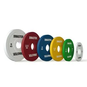 Bumper Plate Color Change Bumper Plate 5KG IWF Standard Small Bumpers