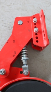 bibo Disque de creusement pour semis direct en acier boré de haute qualité, à poutre carrée, avec espacement multi-trous, flottant verticalement - Product Image 3