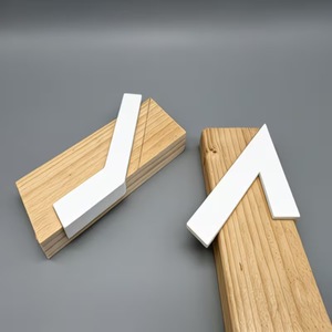 Delighted To See 45 Degree Stop Positioning Square Precision Auxiliary Ruler For Woodworking And Furniture Beveling - Product Image 4