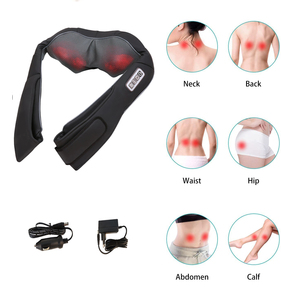 เครื่องนวดไหล่และคอหลังชิอัตสึระบบอัจฉริยะเพื่อการผ่อนคลายด้วยความร้อนเครื่องนวด - Product Image 3