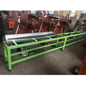 PPGI Couleur Enduit Galvanisé Métal Acier Demi Carré Attrape-Eau De Pluie Toiture Soffite Facia Gouttière Rouleau Formant La Machine - Product Image 3