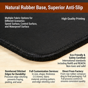 Alfombrilla de Ratón Personalizada XXL con Diseño de Anime, Resistente al Agua, de Goma, para Escritorio, Teclado de Computadora, Alfombrillas de Juego Grandes con Bordes Cosidos - Product Image 5