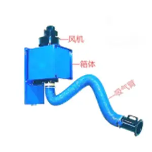 Filter system coaxial wall mounted high quality welding air purifier fume eliminator