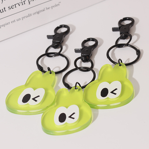 Porte-clés Anime Personnages <span class=keywords><strong>Manga</strong></span> Personnalisés Vigreat avec Illustration Transparente, Paillettes Holographiques et Finition Époxy – Création Artistique - Product Image 5