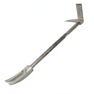 Barre de démolition professionnelle pour sauvetage incendie, barre Halligan, Heshi QF-A1, acier allié spécial, outil de démontage multifonction portable - Product Image 3