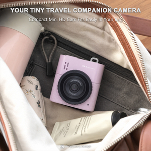 Tragbarer Kinder-<span class=keywords><strong>Camcorder</strong></span> 2.5K Mini-Kamera 64MP 16X Digitalzoom Typ-C-Ladung für Reisen Schulprojekte Geschenk - Product Image 1