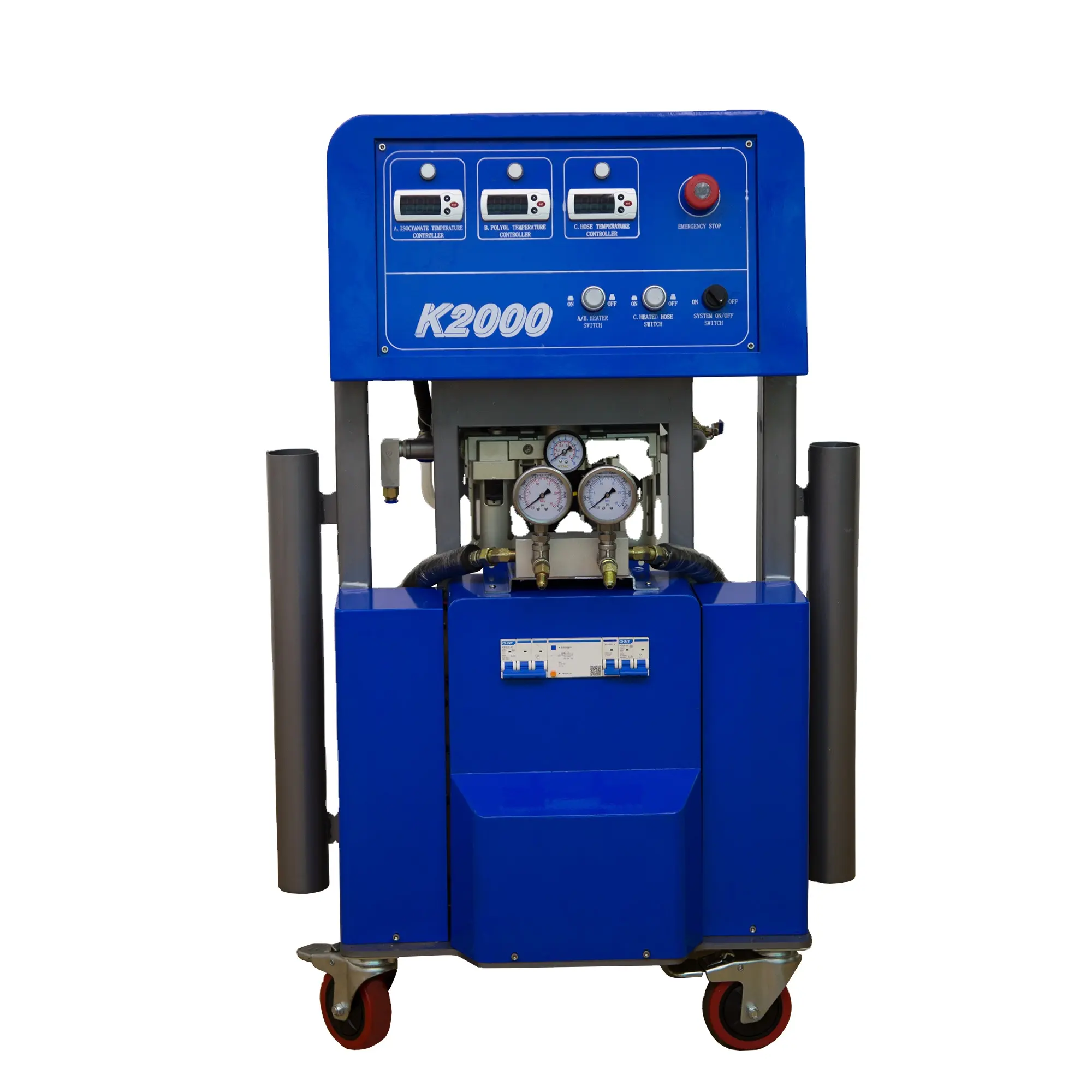 Reanin — machine de pulvérisation de mousse pu, K2000, appareil à deux composants pour la fabrication de mousse à polyuréthane
