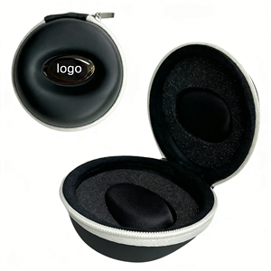 Estojo de Viagem Portátil Impermeável em EVA com Logotipo Personalizado para Relógio, Caixa Individual com Zíper para Armazenamento de Relógio - Product Image 2