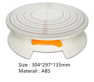 แท่นวางเค้กทรงกลมทำจากโลหะสำหรับตกแต่งงานเลี้ยงวันเกิดเค้กแต่งงานขนาด12นิ้ว - Product Image 2