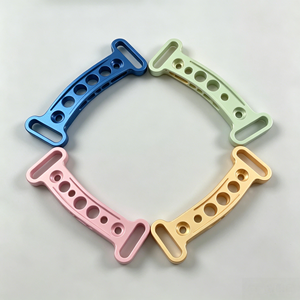 Correa de ajuste porosa de aleación de aluminio mecanizada por CNC a medida EBM, mecanizado de precisión para accesorios de hardware - Product Image 4